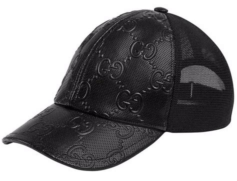 gucci fitted hat black.